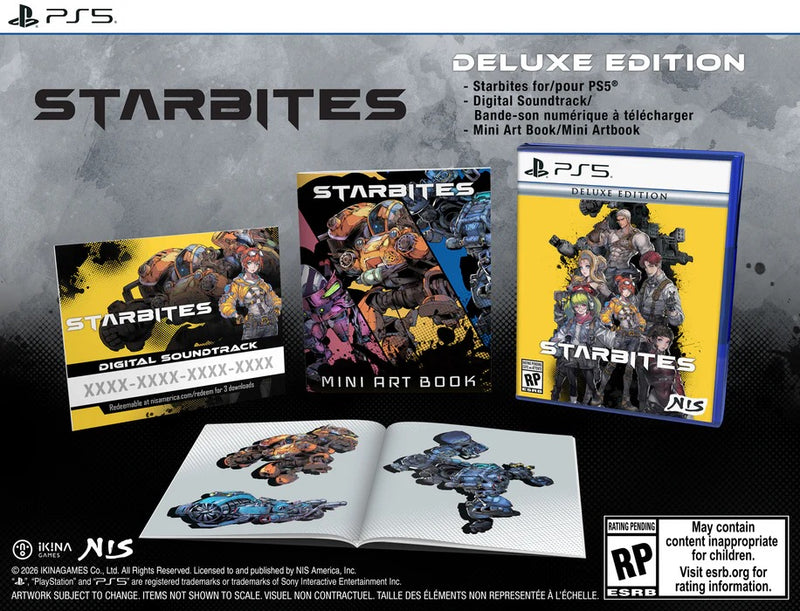 STARBITES: Deluxe Edition [PlayStation 5] PlayStation 5 Video Game NIS America