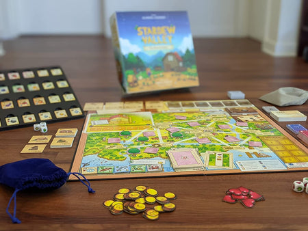 Stardew Valley: The Board Game [Board Game, 1-4 Players] A Cooperative Game of Farming and Friendship Board Game ConcernedApe