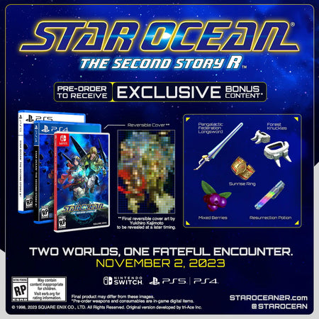 Star Ocean: The Second Story R [Nintendo Switch] Nintendo Switch Video Game Square Enix   