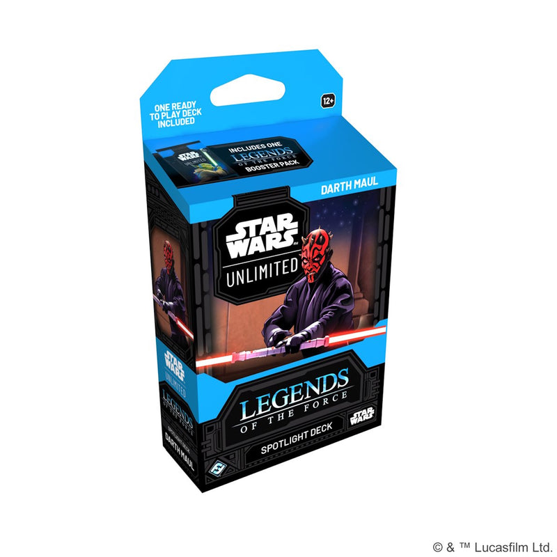 Star Wars Unlimited TCG: Legends of the Force Spotlight Deck - Darth Maul Card Game Fantasy Flight Games