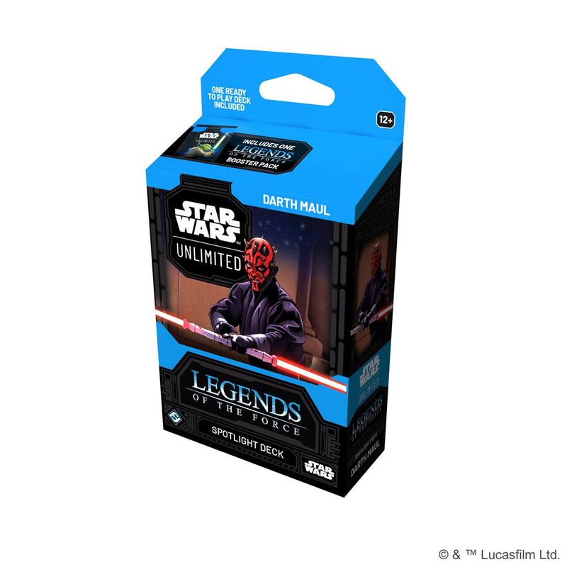 Star Wars Unlimited TCG: Legends of the Force Spotlight Deck - Darth Maul Card Game Fantasy Flight Games