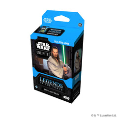 Star Wars Unlimited TCG: Legends of the Force Spotlight Deck - Qui-Gon Jinn Card Game Fantasy Flight Games