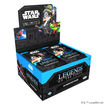 Star Wars Unlimited TCG: Legends of the Force Booster Box - 24 Packs Card Game Fantasy Flight Games