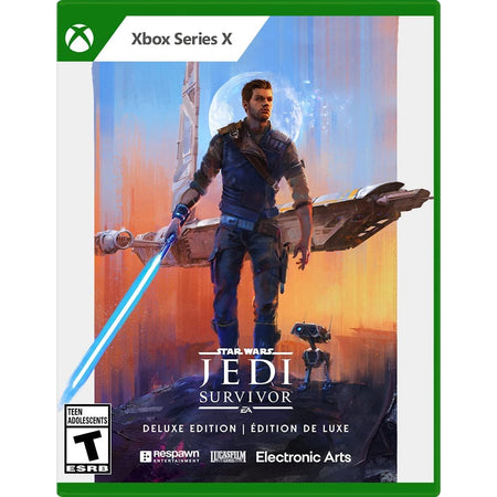 Star Wars Jedi: Survivor - Deluxe Edition [Xbox Series X] Xbox Series X Video Game Electronic Arts   
