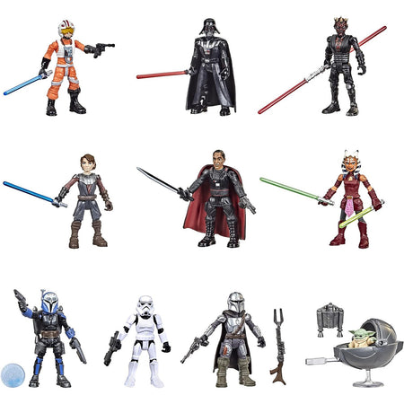 Star Wars Mission Fleet 10-Pack 2.5 Inch Scale Action Figure Set [Toys, Ages 4+] Toys & Games Hasbro   