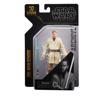 Star Wars: The Black Series - Archive Obi-Wan Kenobi 6-Inch Collectible Action Figure [Toys, Ages 4+] Toys & Games Hasbro   