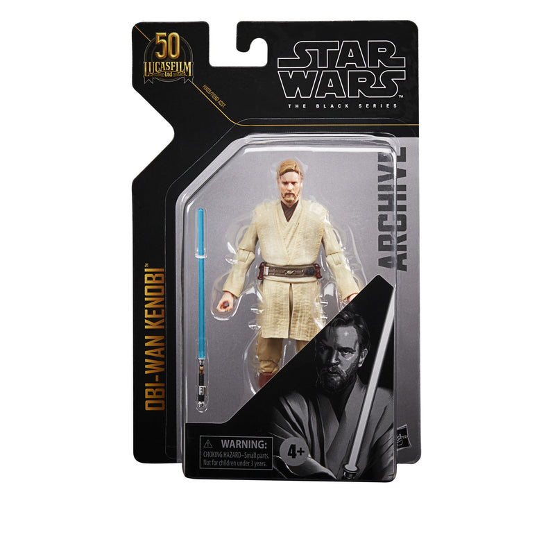 Star Wars: The Black Series - Archive Obi-Wan Kenobi 6-Inch Collectible Action Figure [Toys, Ages 4+] Toys & Games Hasbro   