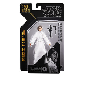 Star Wars: The Black Series - Archive Princess Leia Organa 6-Inch Collectible Action Figure [Toys, Ages 4+] Toys & Games Hasbro   