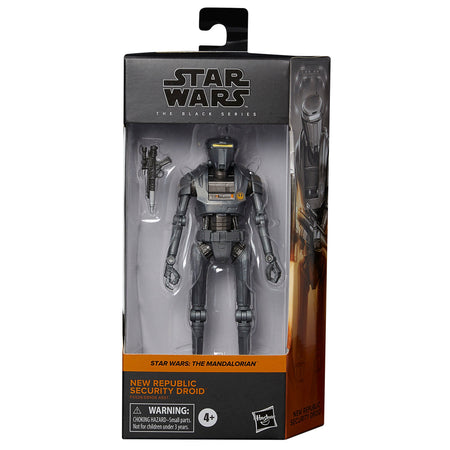 Star Wars: The Black Series - New Republic Security Droid 6-Inch Collectible Action Figure [Toys, Ages 4+] Toys & Games Hasbro   