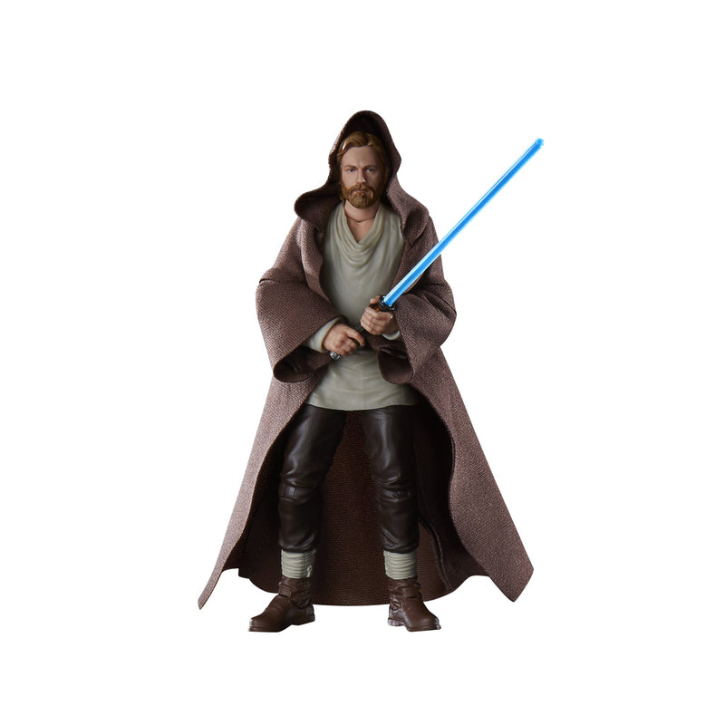 Star Wars: The Black Series - Obi-Wan Kenobi (Wandering Jedi) 6-Inch Collectible Action Figure [Toys, Ages 4+] Toys & Games Hasbro   