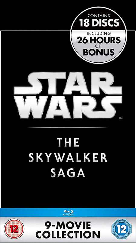 Star Wars: The Skywalker Saga - 9 Movie Collection [Blu-Ray Box Set] DVDs & Blu-Rays Lucasfilm   