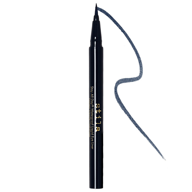 Stila Stay All Day Waterproof Liquid Eye Liner - Midnight 0.5 ml / 0.016 Oz [Beauty] Beauty Stila Cosmetics   