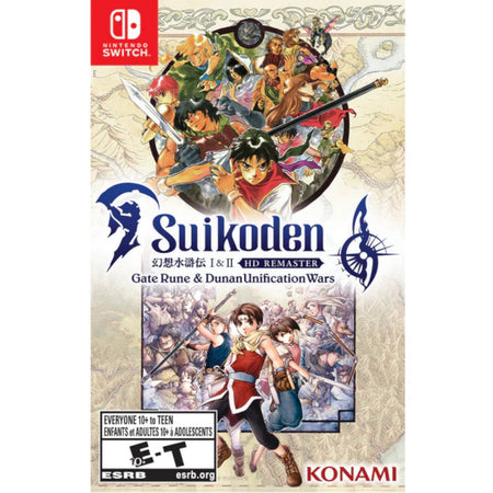 Suikoden I & II HD Remaster [Nintendo Switch] Nintendo Switch Video Game Konami   