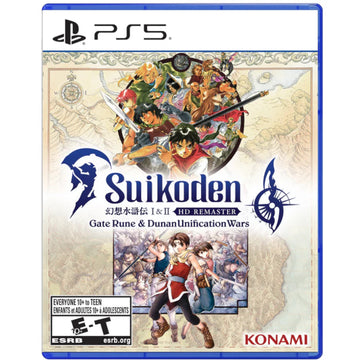 Suikoden I & II HD Remaster [PlayStation 5] PlayStation 5 Video Game Konami   