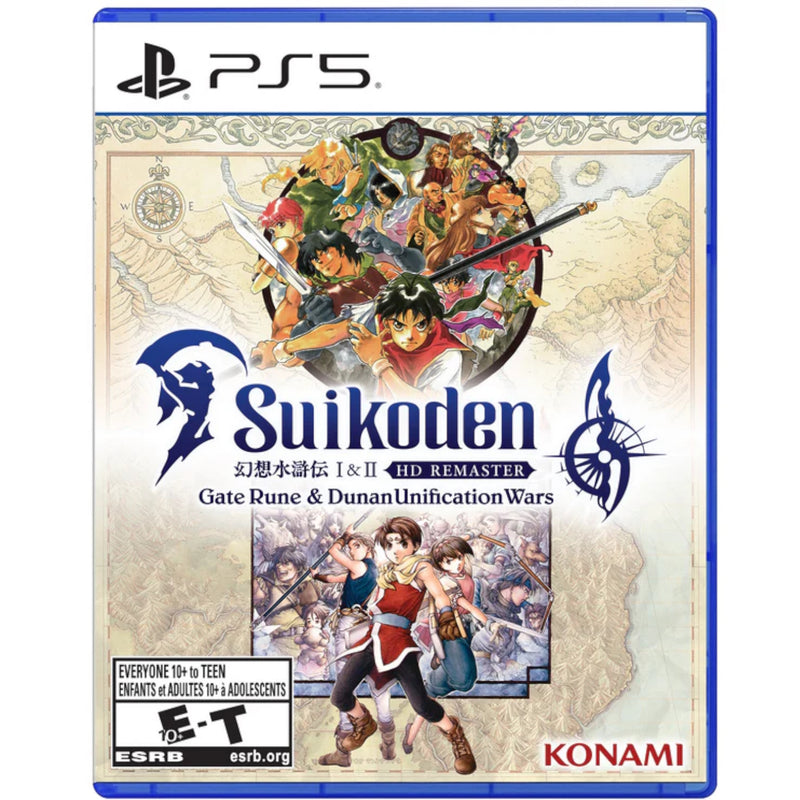 Suikoden I & II HD Remaster [PlayStation 5] PlayStation 5 Video Game Konami   