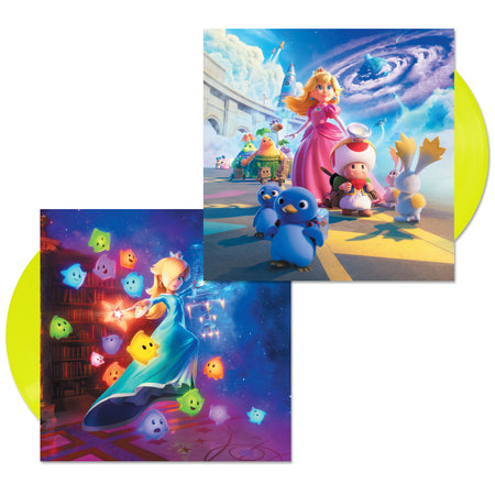 The Super Mario Galaxy Movie 2xLP - Luma Yellow Retail - Audio Vinyl Audio CD/Vinyl iam8bit