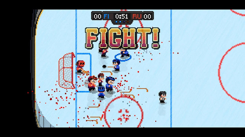 Super Blood Hockey - Retro Edition - Premium Edition Games #1 Game + Soundtrack Included [Nintendo Switch] Nintendo Switch Video Game Premium Edition Games   