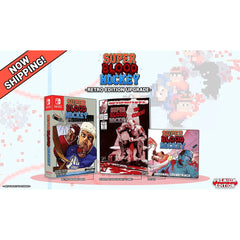 Super Blood Hockey - Retro Edition - Premium Edition Games #1 Game + Soundtrack Included [Nintendo Switch] Nintendo Switch Video Game Premium Edition Games   