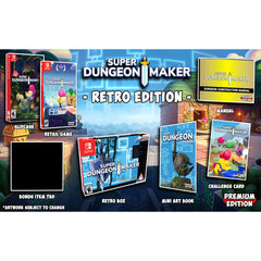 Super Dungeon Maker - Retro Edition - Premium Edition Games #16 [Nintendo Switch] Nintendo Switch Video Game Premium Edition Games   