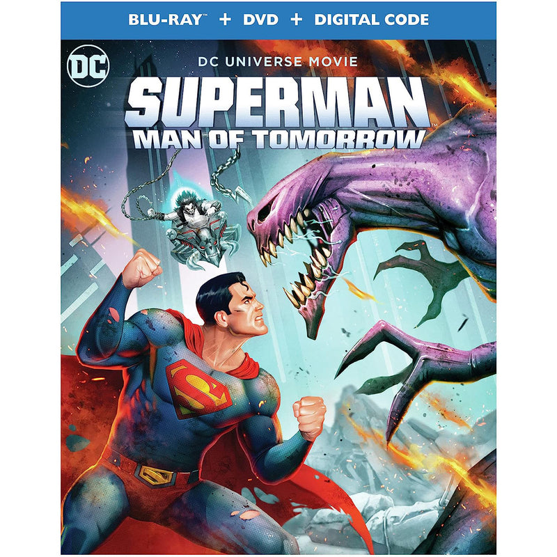 Superman: Man of Tomorrow [Blu-ray + DVD + Digital] DVDs & Blu-Rays Warner Bros.   