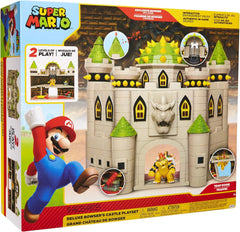 Super Mario Nintendo Deluxe Bowser's Castle Playset Toys & Games JAKKS Pacific Inc   