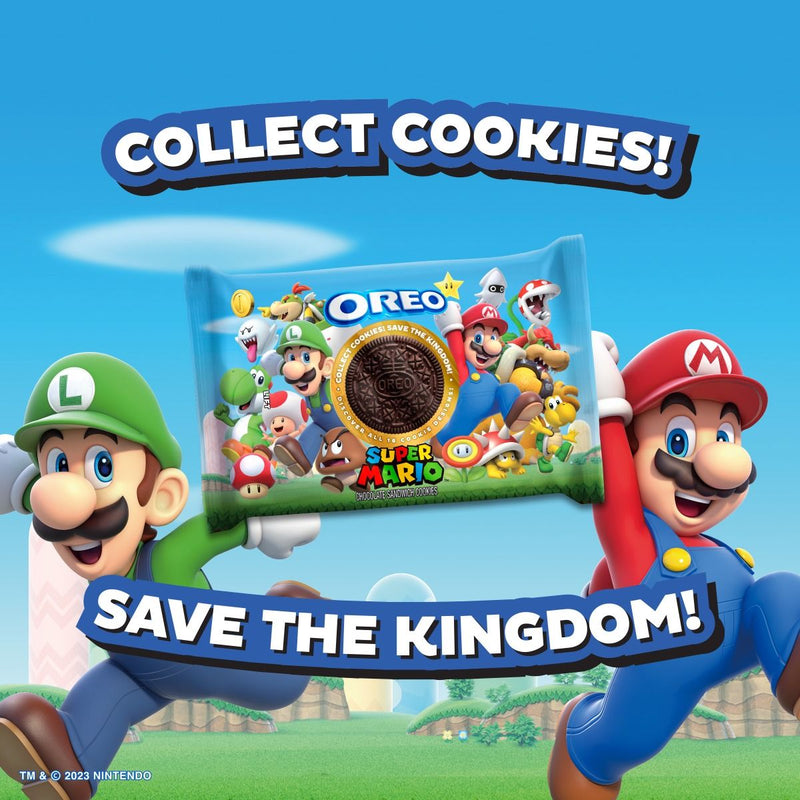 Limited Edition Super Mario Oreo Chocolate Sandwich Cookies [Snacks & Sundries] Snacks & Sundries Oreo   
