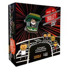 Trial by Trolley - Derailed Edition [Board Game, 3 -13 Players] Board Game Skybound Games   