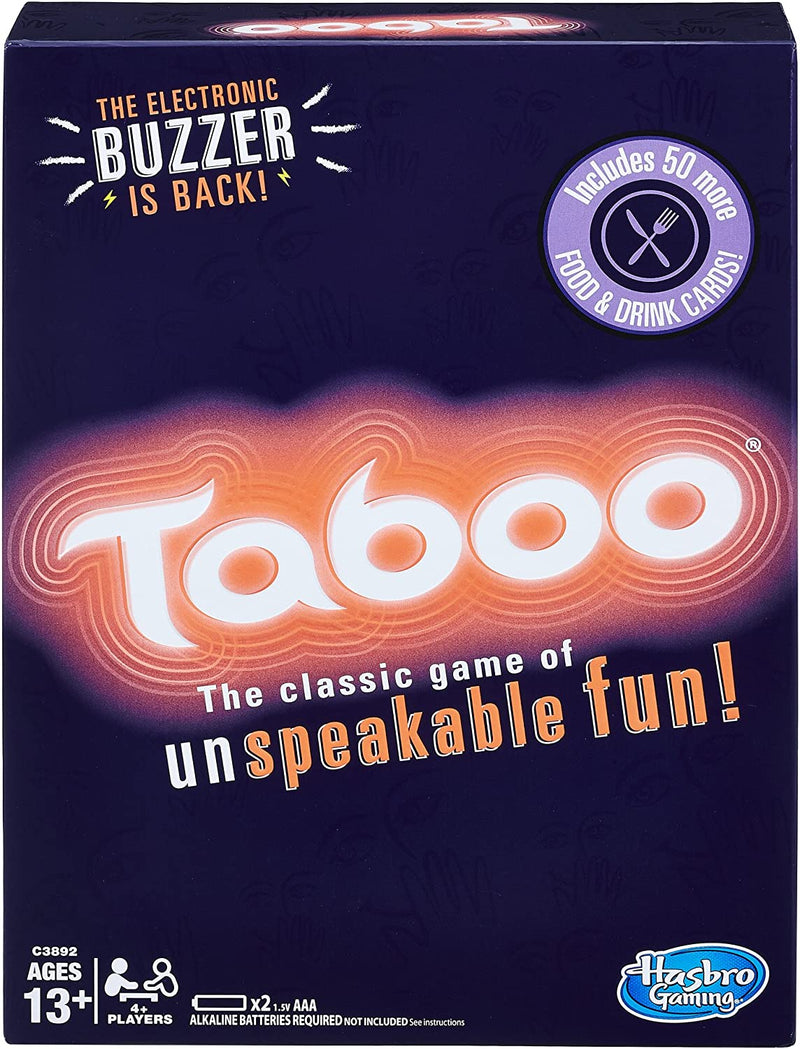 Taboo Game [Board Game, 4+ Players] Board Game Hasbro   