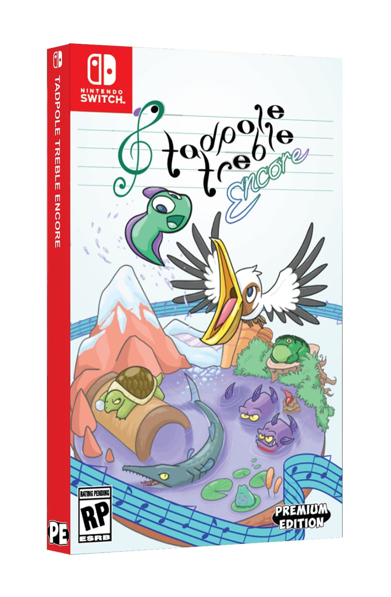 Tadpole Treble Encore - Standard Edition - Premium Edition Games #20 [Nintendo Switch] Nintendo Switch Video Game Premium Edition Games   