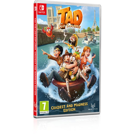 Tad the Lost Explorer - Craziest and Madness Edition [Nintendo Switch] Nintendo Switch Video Game Selecta Play   