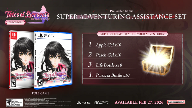 Tales of Berseria: REMASTERED [Nintendo Switch]