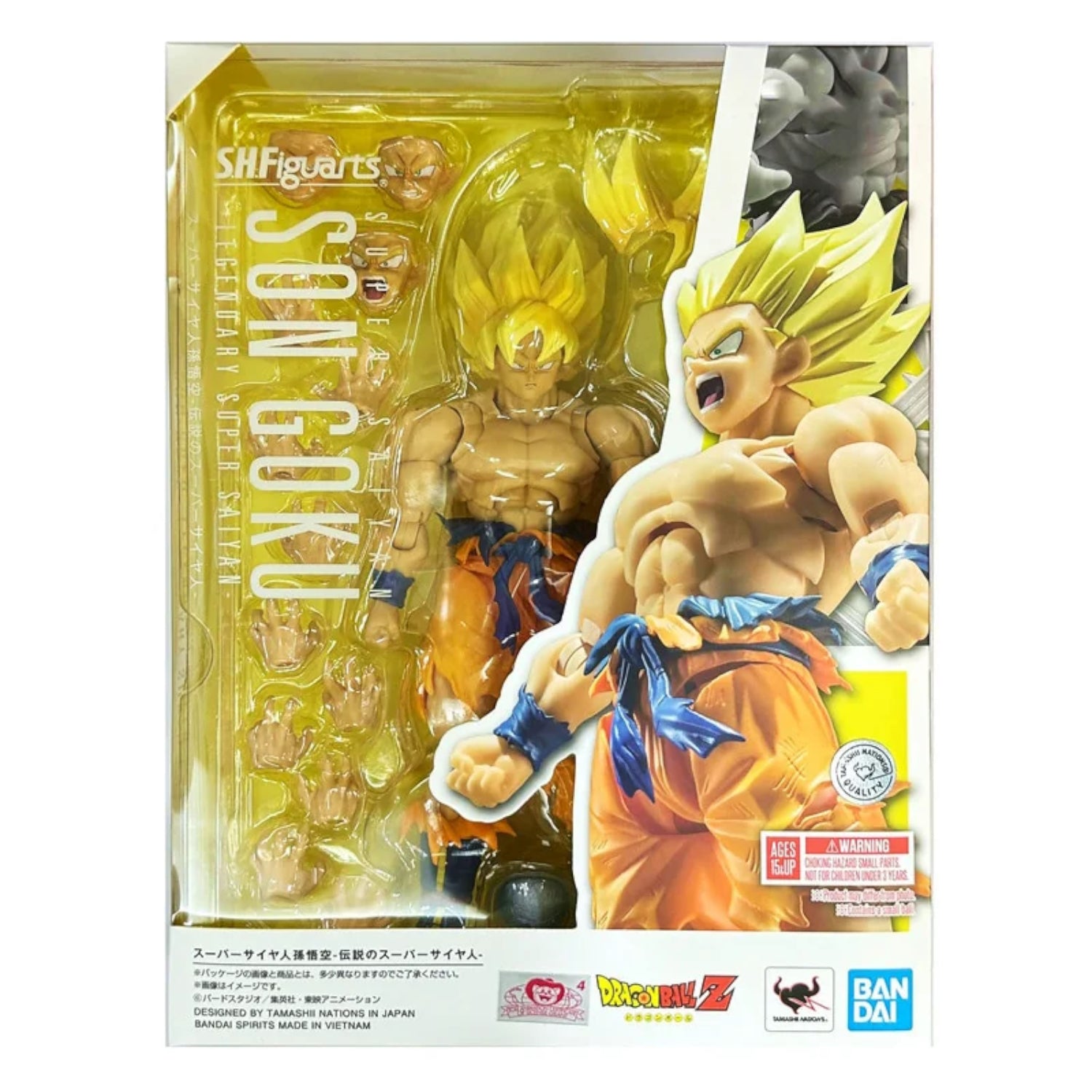 USA S.H.Figuarts SH Figuarts Dragon Ball Z Awakening Goku OPEN buy Bandai Tamashii