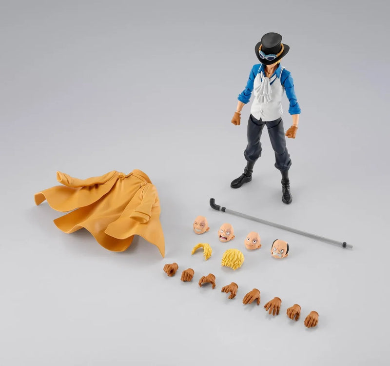 Tamashii Nations: One Piece Sabo - Revolutionary Army Chief of Staff S.H.Figuarts Toys & Games Bandai Namco   