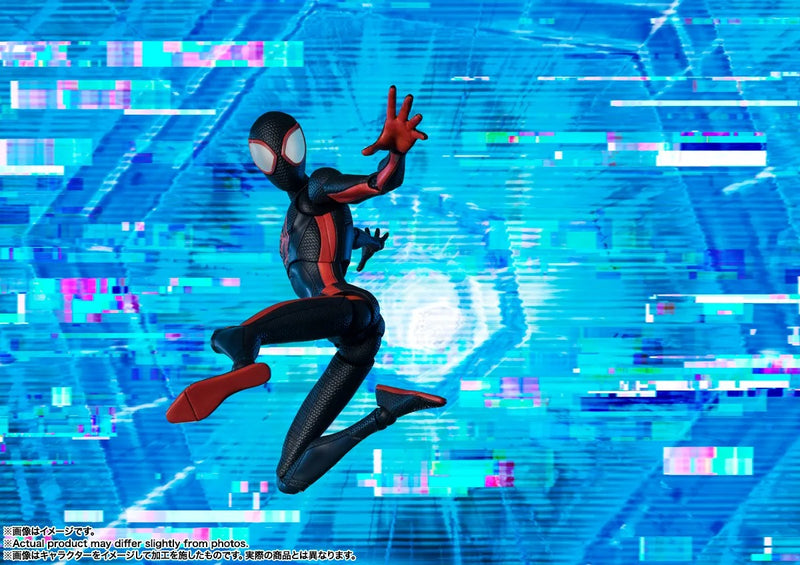 Tamashii Nations: Spider-Man: Across The Spider-Verse - Spider-Man (Miles Morales) S.H.Figuarts Toys & Hobbies Bandai Namco   