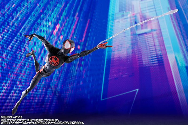 Tamashii Nations: Spider-Man: Across The Spider-Verse - Spider-Man (Miles Morales) S.H.Figuarts Toys & Hobbies Bandai Namco   