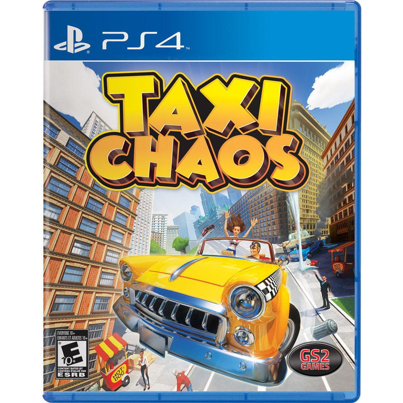 Taxi Chaos [PlayStation 4] PlayStation 4 Video Game GS2 Games   