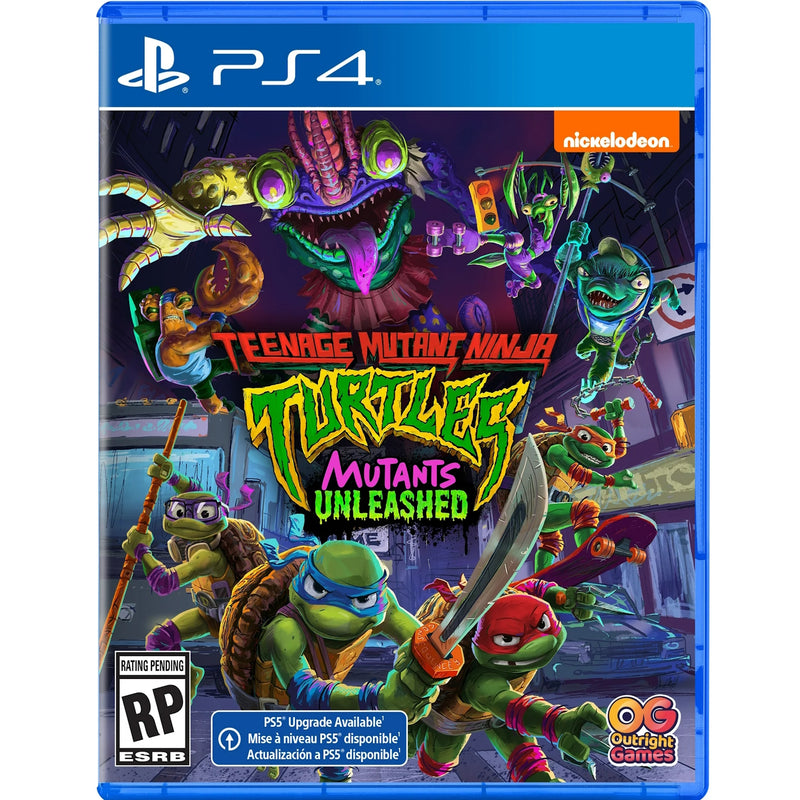 Teenage Mutant Ninja Turtles: Mutants Unleashed [PlayStation 4] PlayStation 4 Video Game U & I Entertainment   