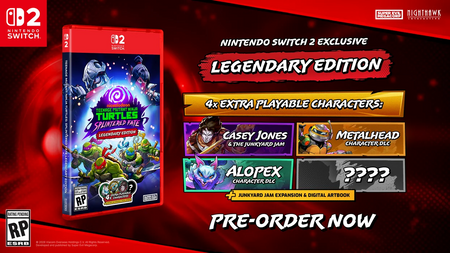 Teenage Mutant Ninja Turtles: Splintered Fate Legendary Edition [Nintendo Switch 2] Nintendo Switch 2 Video Game Nighthawk Interactive