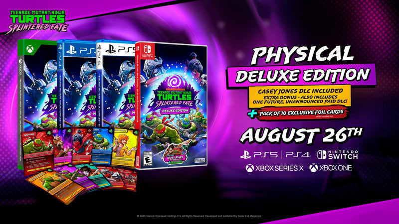 Teenage Mutant Ninja Turtles: Splintered Fate Deluxe Edition [Nintendo Switch] Nintendo Switch Video Game Nighthawk Interactive
