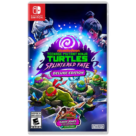 Teenage Mutant Ninja Turtles: Splintered Fate Deluxe Edition [Nintendo Switch] Nintendo Switch Video Game Nighthawk Interactive