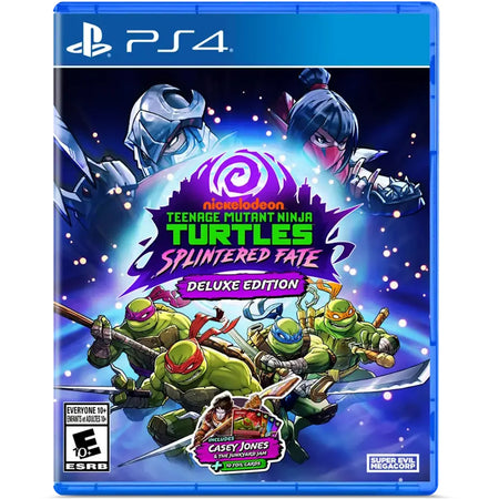 Teenage Mutant Ninja Turtles: Splintered Fate Deluxe Edition [PlayStation 4] PlayStation 4 Video Game Nighthawk Interactive