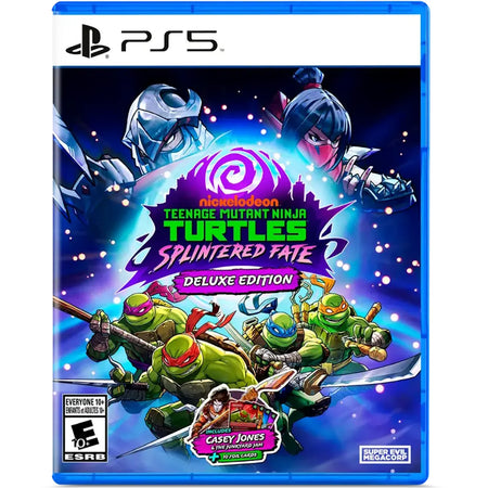 Teenage Mutant Ninja Turtles: Splintered Fate Deluxe Edition [PlayStation 5] PlayStation 5 Video Game Nighthawk Interactive