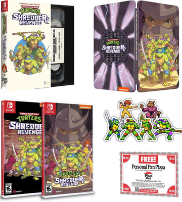 Teenage Mutant Ninja Turtles: Shredder's Revenge - Classic Edition [Nintendo Switch] Nintendo Switch Video Game Limited Run Games   