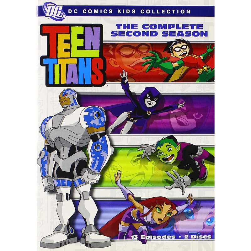 Teen Titans: The Complete 2nd Season [DVD Box Set] DVDs & Blu-Rays Warner Bros.   