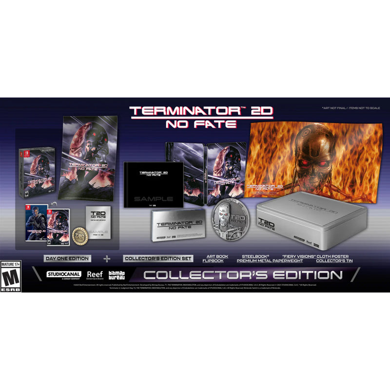 Terminator 2D: NO FATE - Collector's Edition [Nintendo Switch] Nintendo Switch Video Game Reef Entertainment