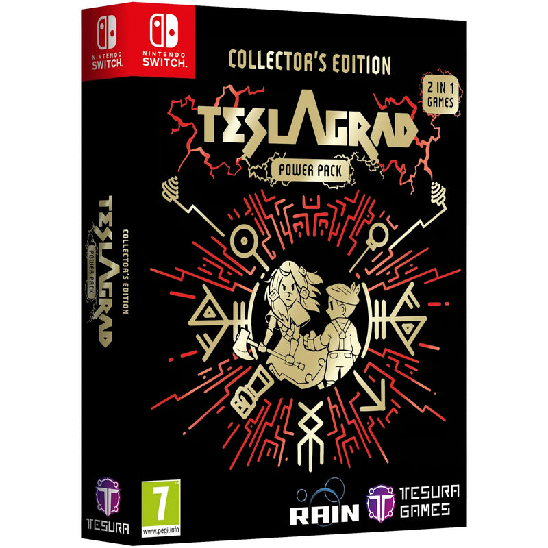 Teslagrad Power Pack - Collector's Edition [Nintendo Switch] Nintendo Switch Video Game Tesura Games
