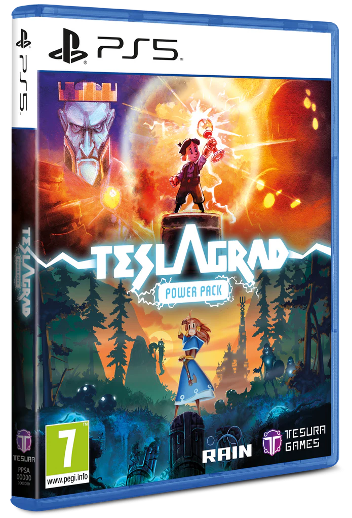 Teslagrad Power Pack [PlayStation 5] PlayStation 5 Video Game Tesura Games