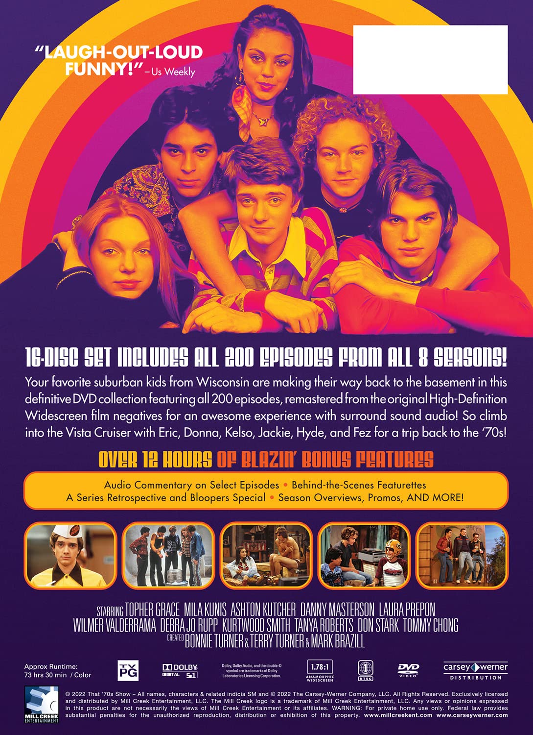 That '70s Show: The Complete Series Remastered - Seasons 1-8 [DVD