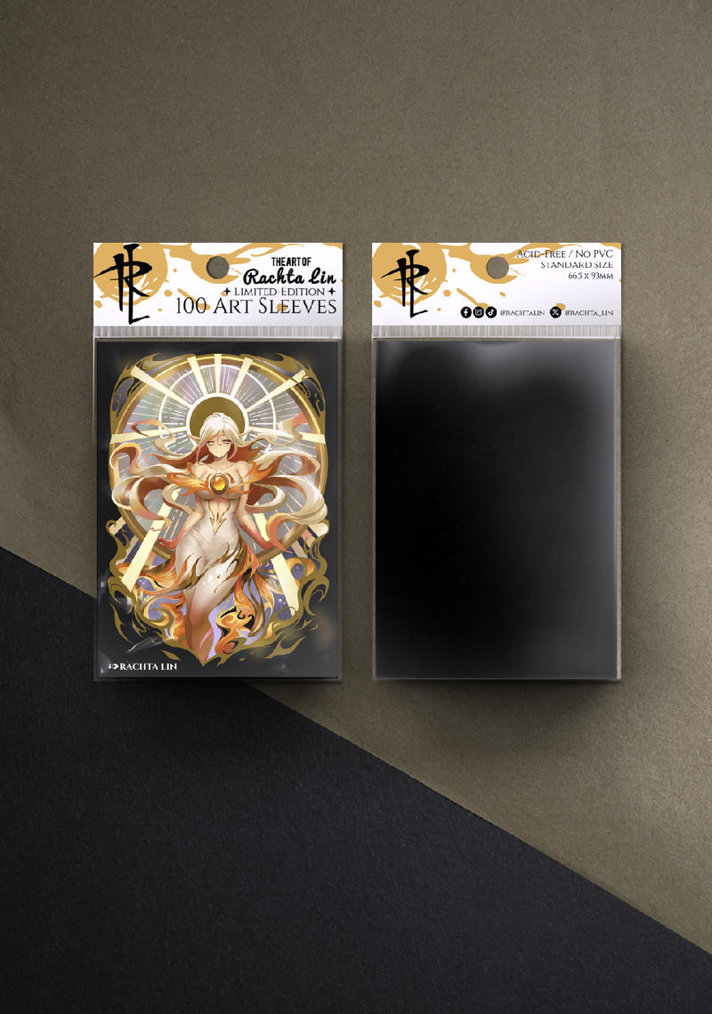 The Art of Rachta Lin: Sleeve Bundle - Elf/Jeweled Lotus/Soul Ring Card Game Accessories The Art of Rachta Lin