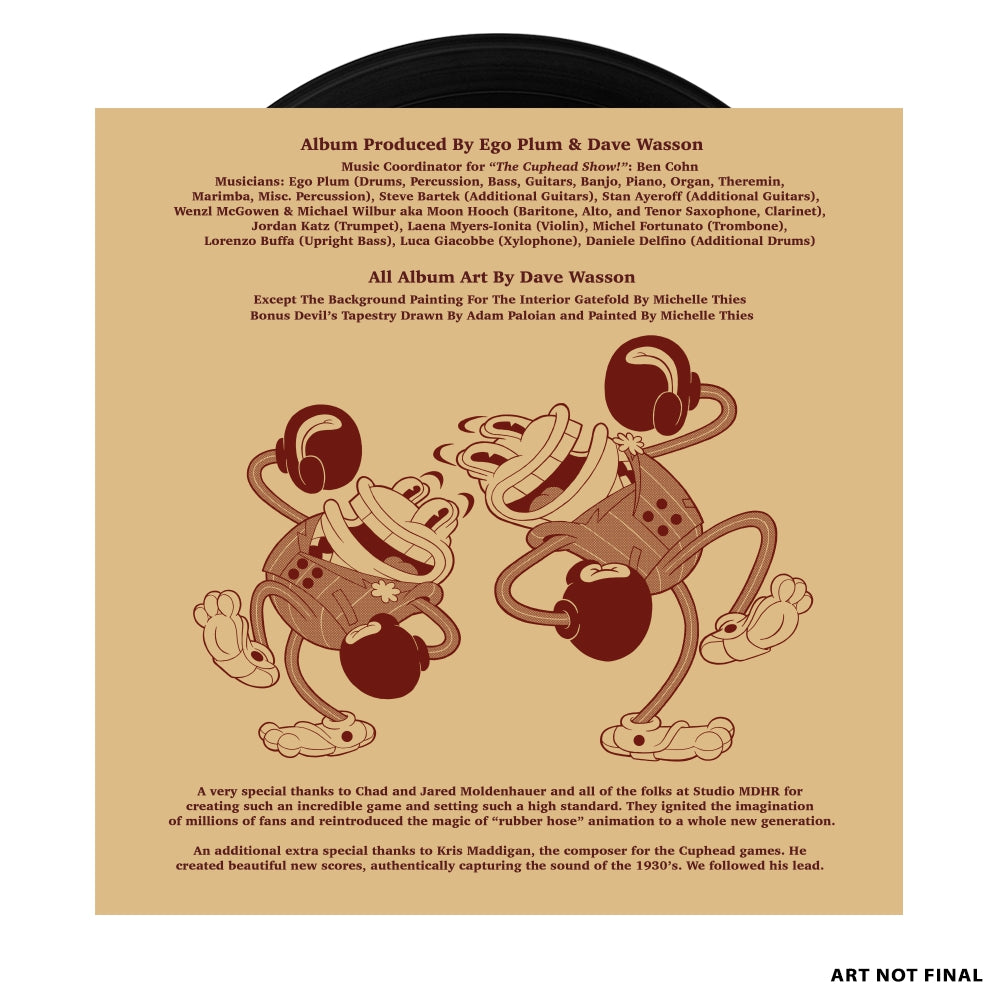 The Cuphead Show! Soundtrack 2xLP [Audio Vinyl] – Shopville